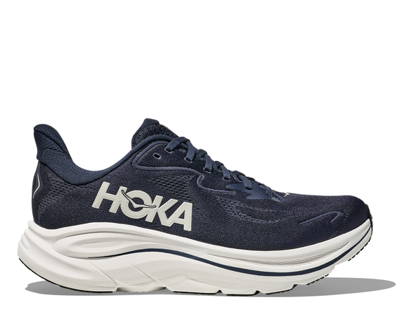 Mens Hoka Clifton 10 , Navy/White