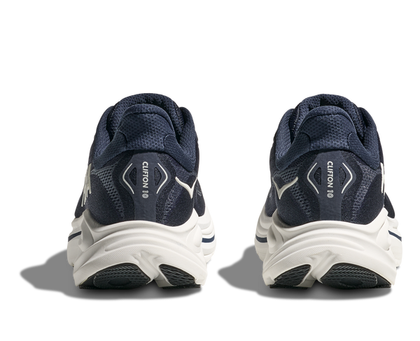 Mens Hoka Clifton 10 , Navy/White