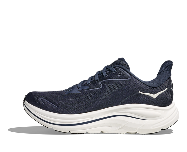 Mens Hoka Clifton 10 , Navy/White