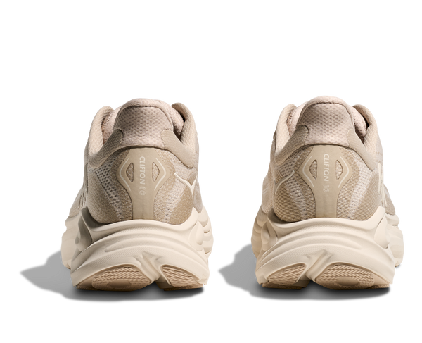Mens Hoka Clifton 10 , Oatmeal/Oat Milk