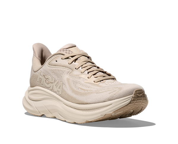Mens Hoka Clifton 10 , Oatmeal/Oat Milk