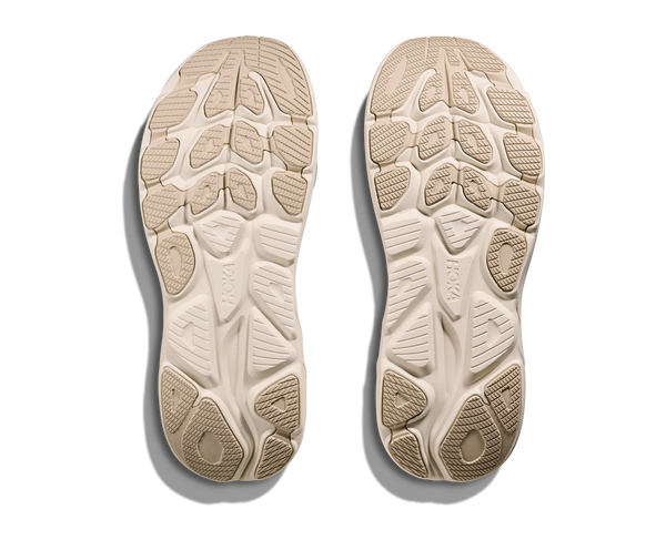 Mens Hoka Clifton 10 , Oatmeal/Oat Milk
