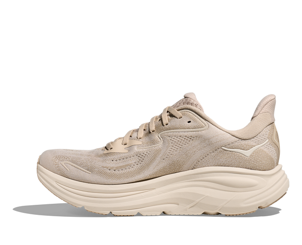 Mens Hoka Clifton 10 , Oatmeal/Oat Milk