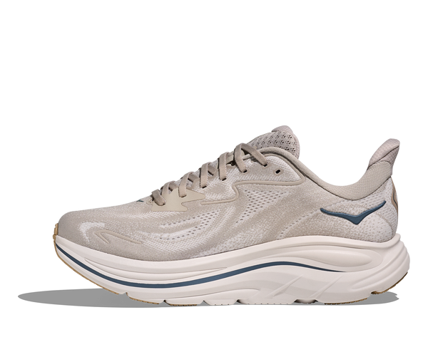 Mens Hoka Clifton 10 , Putty/Grout