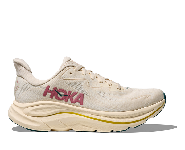 Womens Hoka Clifton 10, Birch/Alabaster