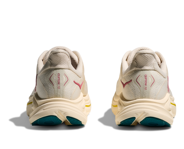 Womens Hoka Clifton 10, Birch/Alabaster