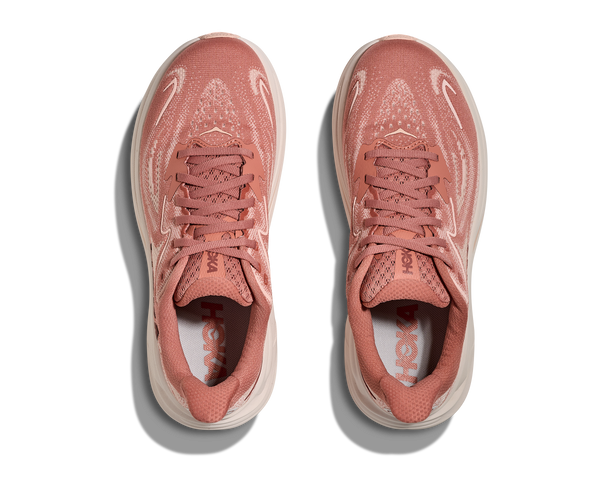 Womens Hoka Clifton 10, Blush/Rose Latte