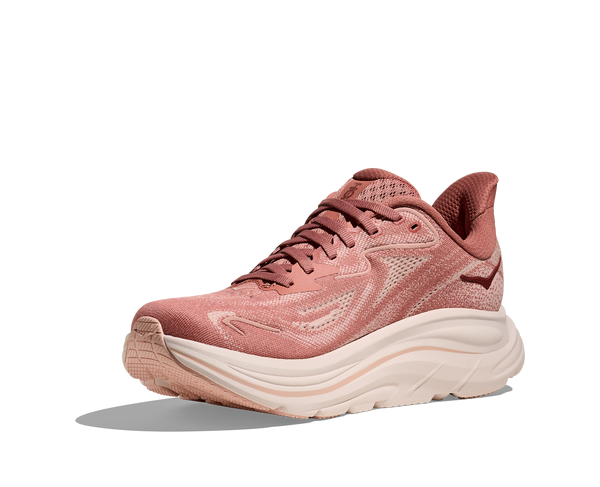 Womens Hoka Clifton 10, Blush/Rose Latte
