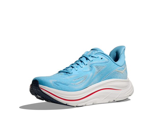 Womens Hoka Clifton 10, Soaring Blue/Frost