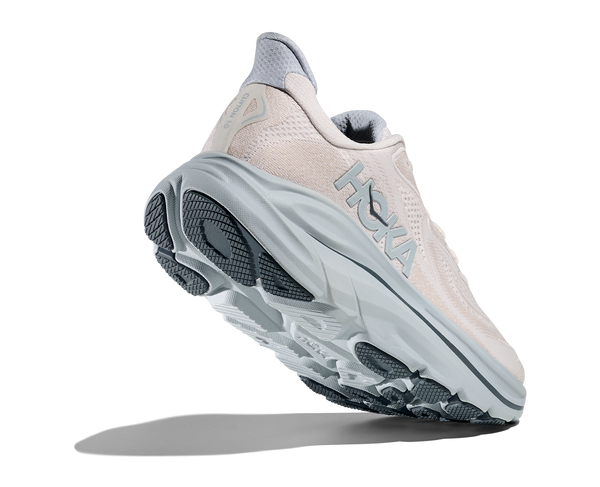 Womens Hoka Clifton 10, Grout/Mineral Blue