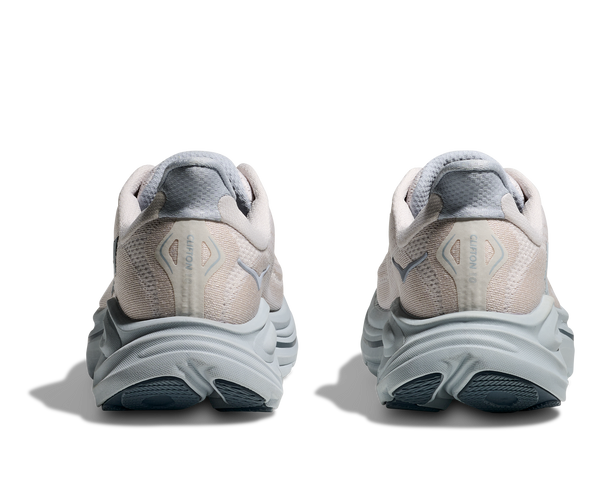 Womens Hoka Clifton 10, Grout/Mineral Blue