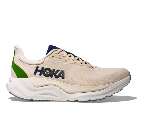 Mens Hoka Arahi 8 , Alabaster/Birch