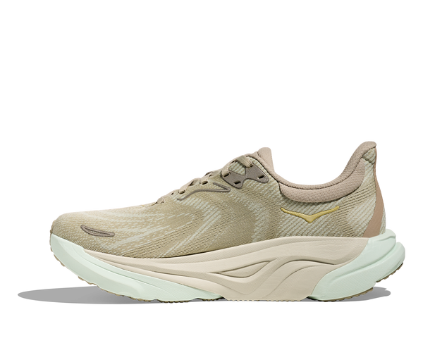 Womens Hoka Arahi 8 , Oyster Mushroom/Truffle Salt