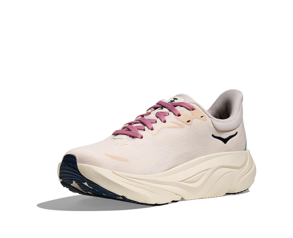 Womens Hoka Arahi 8 , Rose Cream/Alabaster