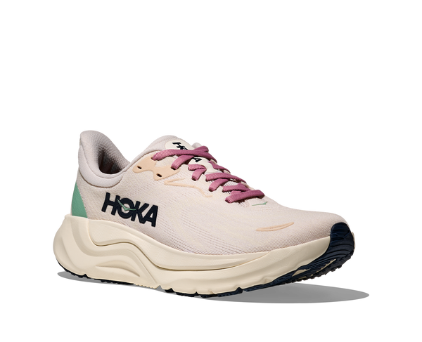 Womens Hoka Arahi 8 , Rose Cream/Alabaster