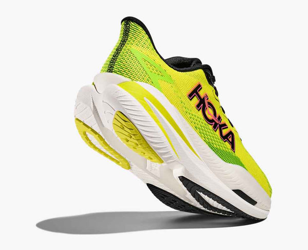 Mens Hoka Mach X 3, Neon Hoka Citrus/Neon Lime