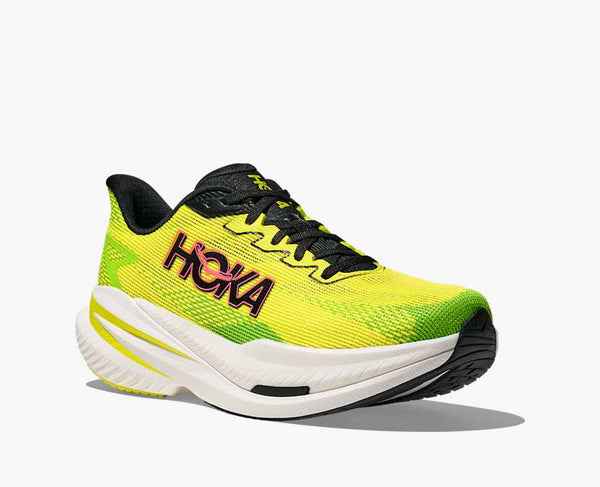 Mens Hoka Mach X 3, Neon Hoka Citrus/Neon Lime