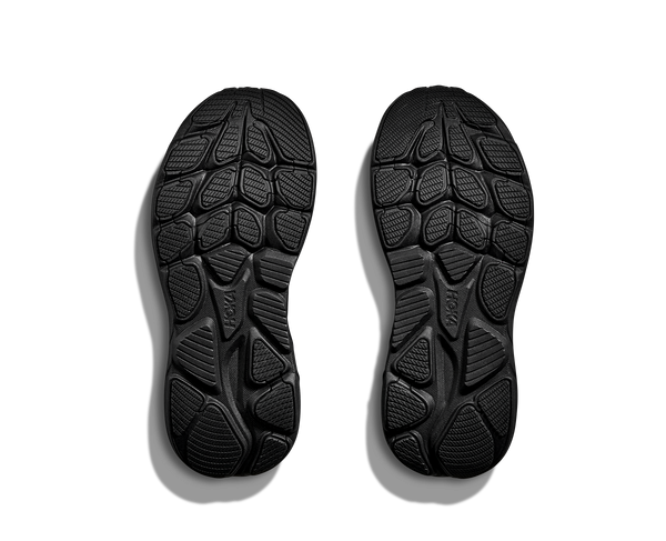 Y Hoka Clifton 10 Big Kids, Black/Black