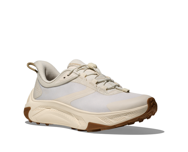 Womens Hoka Transport 2, Alabaster/Alabaster