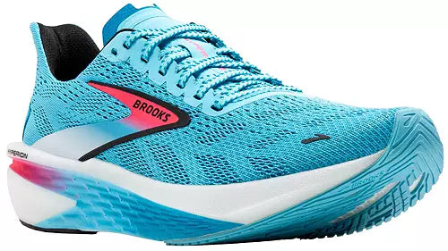 Women's Brooks Hyperion 2 , Crystal Seas/Diva Pink/Black