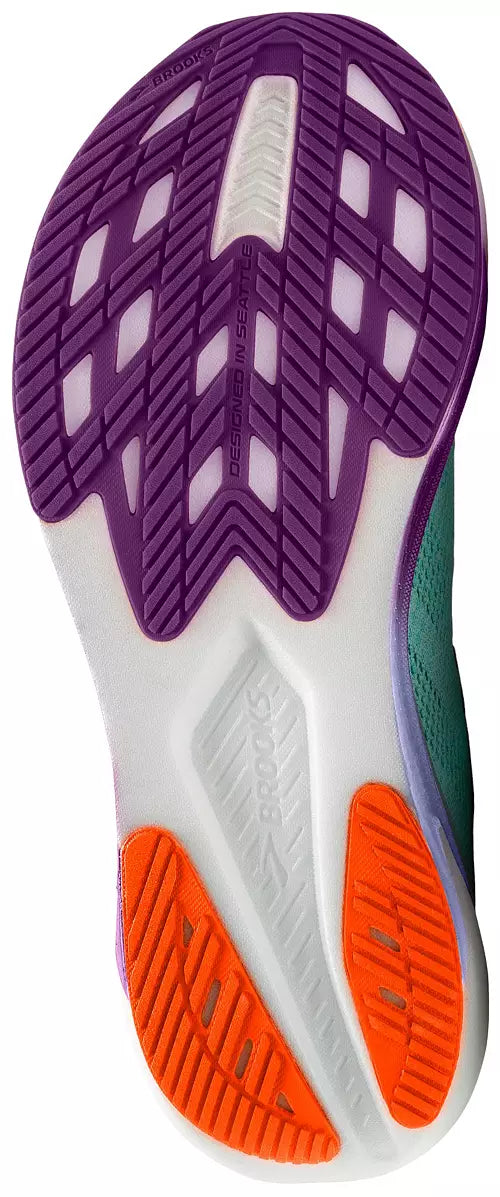 Women's Brooks Hyperion 2, Cockatoo/Purple/Lavender