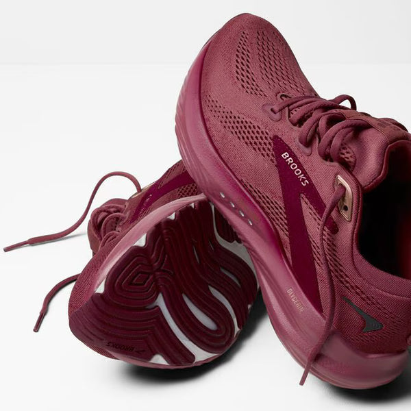 Womens Brooks Glycerin 22, Berry/Burgundy/Rose