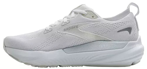 Women's Brooks Glycerin GTS 22, White/White/Grey