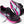 Womens Brooks Adrenaline GTS 25, Black/Cyber Pink/Iced Aqua