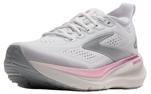 W Brooks Glycerin 23, White/Harbor Mist/Metallic