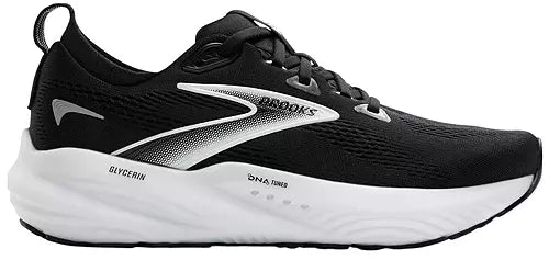 Women's Brooks Glycerin 22, Black/Grey/White