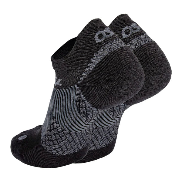 Plantar Fasciitis Socks, Merino Wool Black