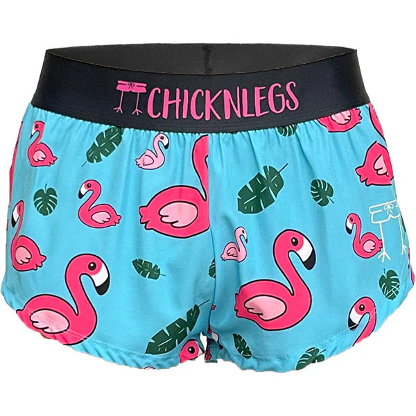 ChicknLegs 1.5" Short, Blue Flamingo