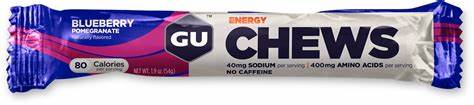 Gu Block Chews Blueberry Pomegranate