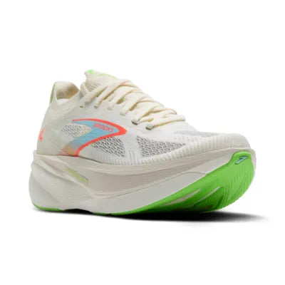 Mens Brooks Hyperion Max 3, Coconut/Green Gecko/Pink Clay