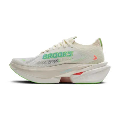 Mens Brooks Hyperion Max 3, Coconut/Green Gecko/Pink Clay