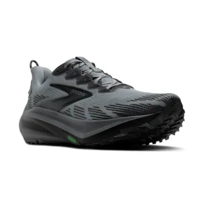 Mens Brooks Ghost Trail , Gray/Gray/Blackened Pearl