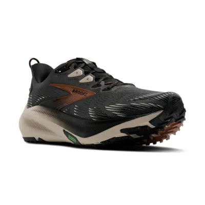 Mens Brooks Ghost Trail , Ebony/Black/Clove