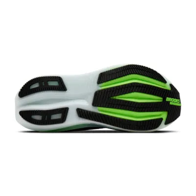 Mens Brooks Glycerin Max 2, Phantom/White/Green