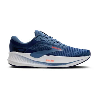 Mens Brooks Revel Max, Beacon Blue/Moonlight/Orange