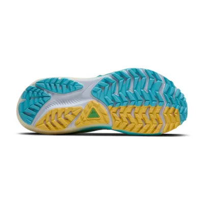 Womens Brooks Ghost Trail, Sand/Star White/Golden Hour