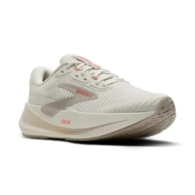 Womens Brooks Revel Max, Coconut/Chateau/Peach
