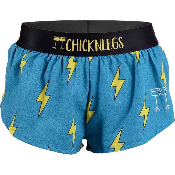 ChicknLegs 1.5" Short, Blue Bolts