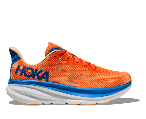 Hoka Clifton 9 , Vibrant Orange/Impala