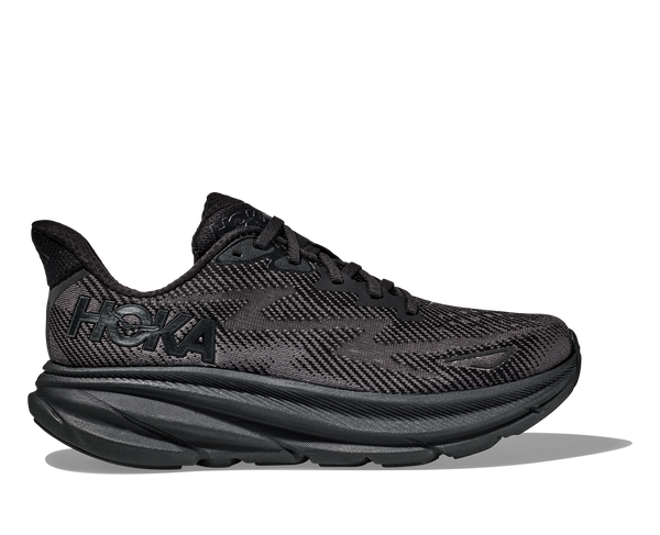 Hoka Clifton 9 , Black/Black