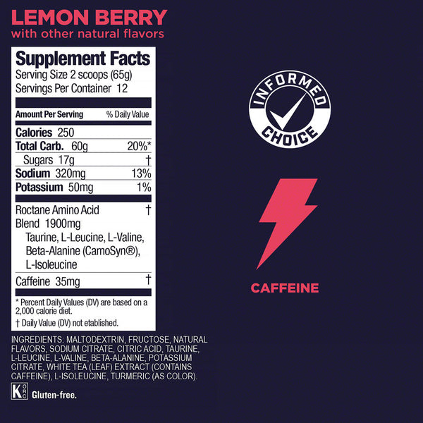 GU Roctane Energy Drink Mix Lemon Berry