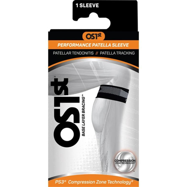 OS1st PS3 Performance Patella Sleeve, Black