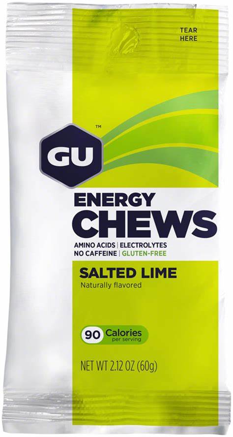 GU Bag Energy Chews Salted Lime