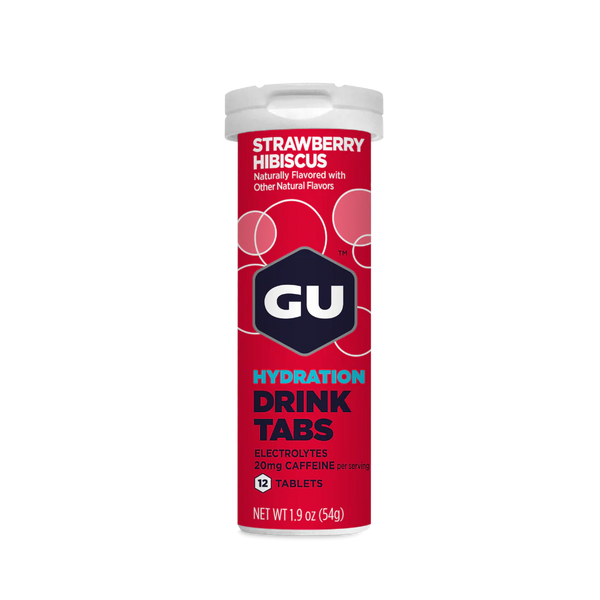 GU Hydration Drink Tabs Strawberry Hibiscus