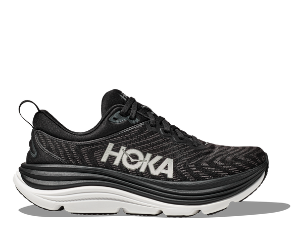 Men's Hoka Gaviota 5, Black/White