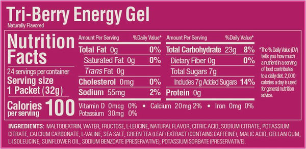 GU Tri-Berry Energy Gel